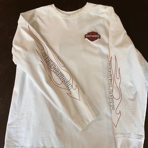 Long sleeved Harley-Davidson shirt